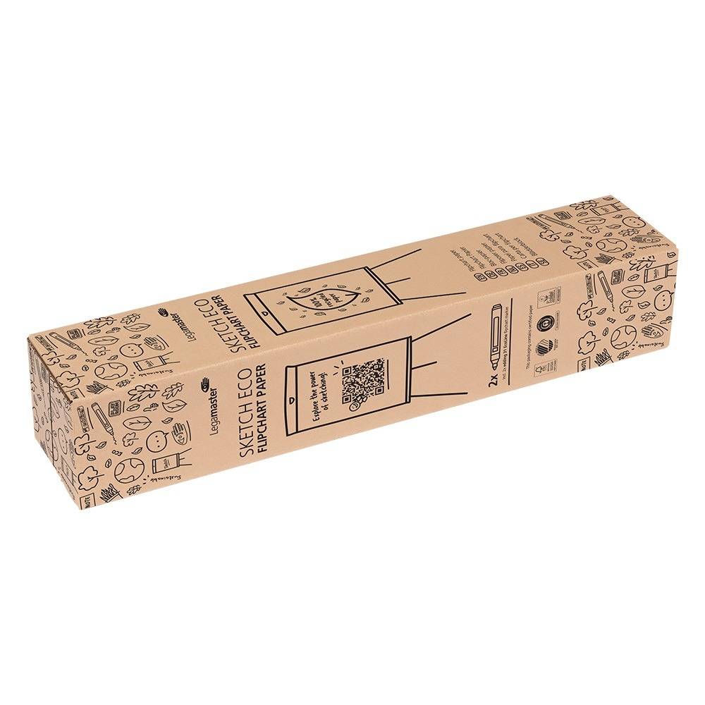 Papierblock SKETCH ECO 7-157620 blanco 2x50 Blatt-2