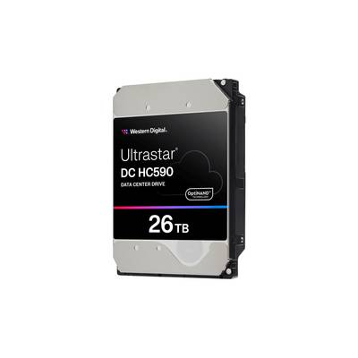 WD Ultrastar DC HC590 - Festplatte - Rechenzentrum - verschlüsselt - 26 TB - intern - 3.5" (8.9 cm)-0