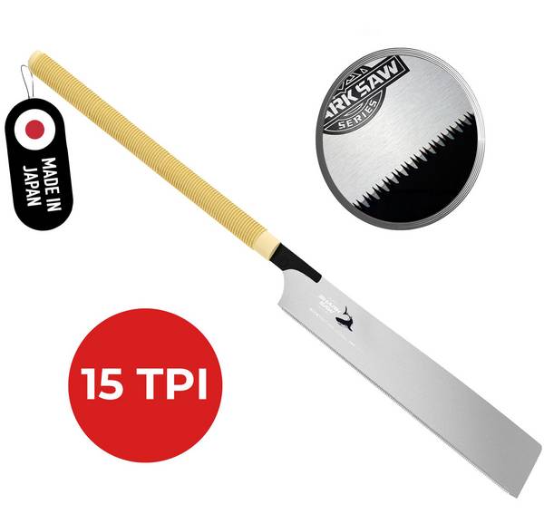 FAMEX 5541 Japansäge Kataba 265mm - Handsäge mit 15 Zähne pro Zoll - PROFESSIONAL