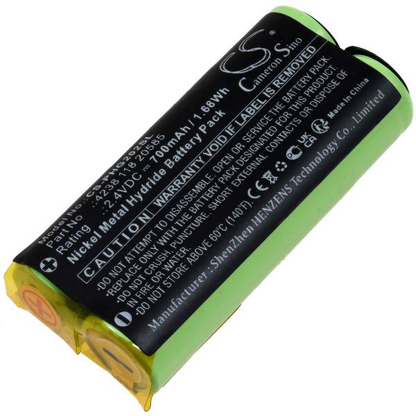 Akku für Philips Norelco BG2028 Rasierer, 2,4V, NiMH