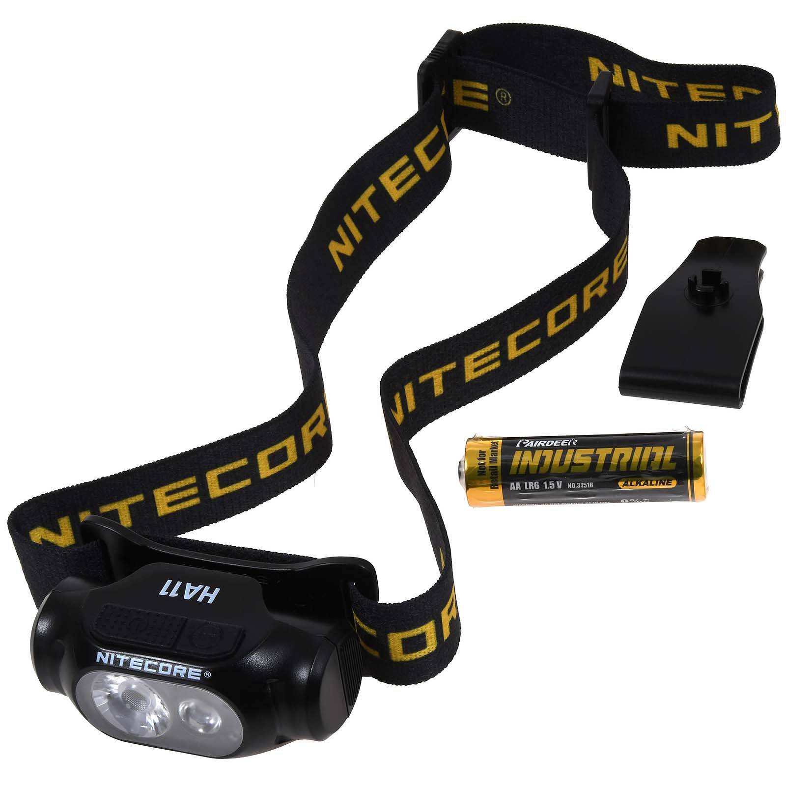 Nitecore HA11 V2 LED Kopflampe, Stirnlampe, Headlamp max. 240 Lumen, Li-Ion-0