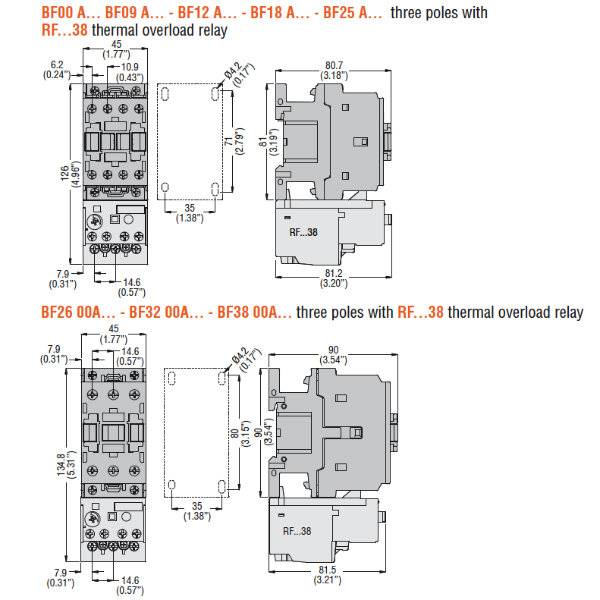 RF380650 Lovato Motorschutzrelais 4 - 6,5A-3