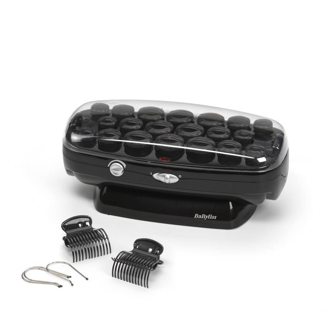 BaByliss Thermo Ceramic Rollers, Haar-Styling-Set, 90 °C, 140 °C, 360 s, Schwarz, Edelstahl, China-5