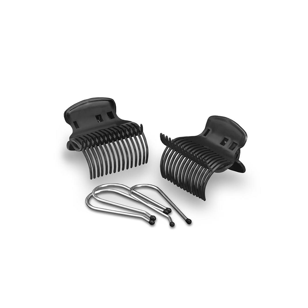 BaByliss Thermo Ceramic Rollers, Haar-Styling-Set, 90 °C, 140 °C, 360 s, Schwarz, Edelstahl, China-3