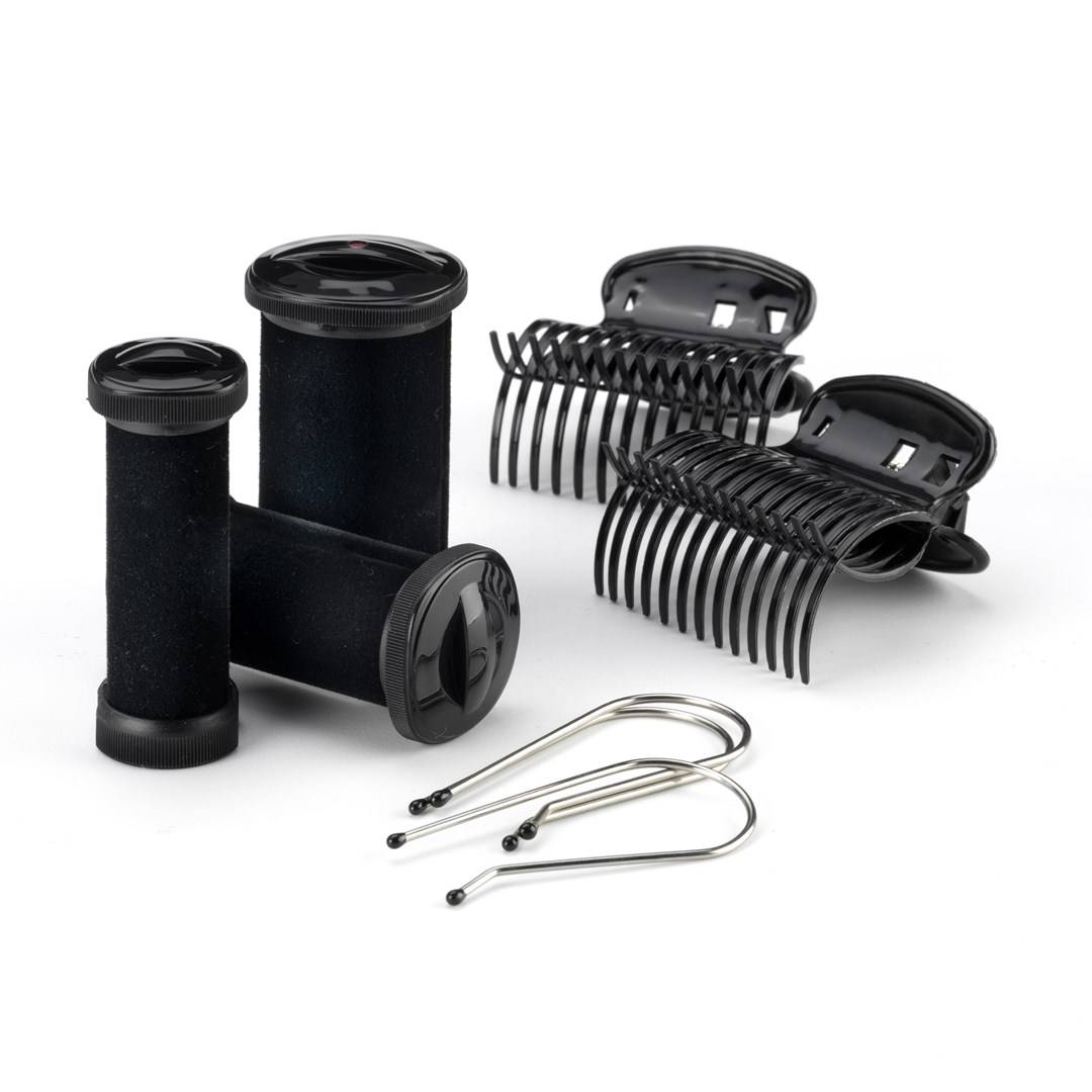 BaByliss Thermo Ceramic Rollers, Haar-Styling-Set, 90 °C, 140 °C, 360 s, Schwarz, Edelstahl, China-4