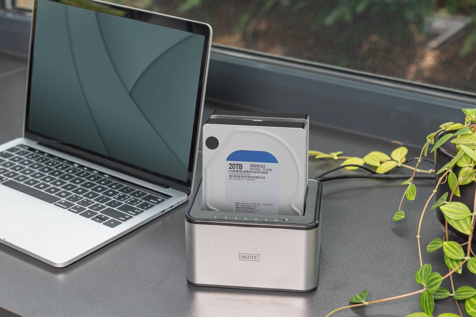 DIGITUS - USB 3.0 Duale SATA HDD Dockingstation 2,5""/ 3,5-1