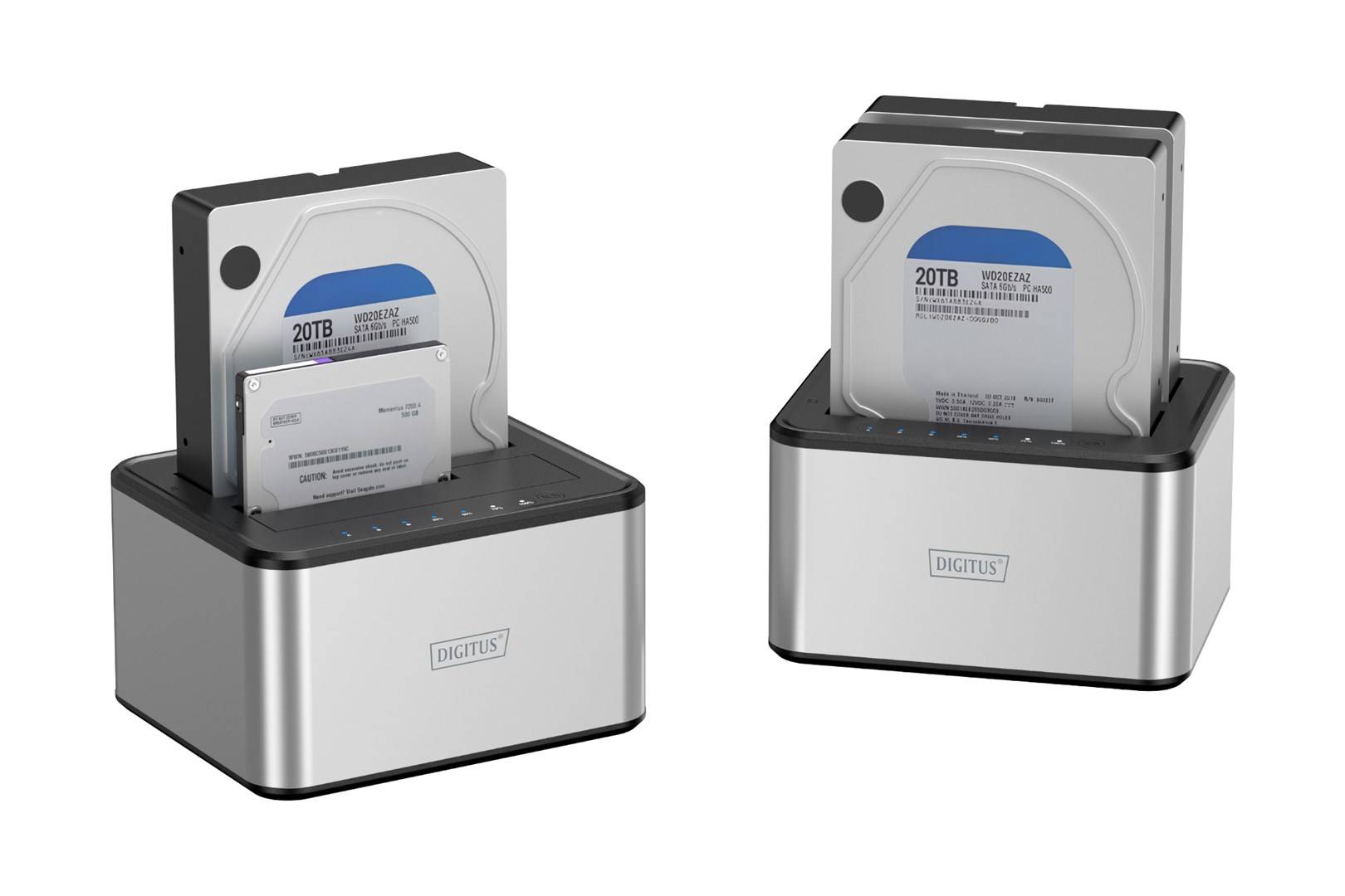 DIGITUS - USB 3.0 Duale SATA HDD Dockingstation 2,5""/ 3,5-3