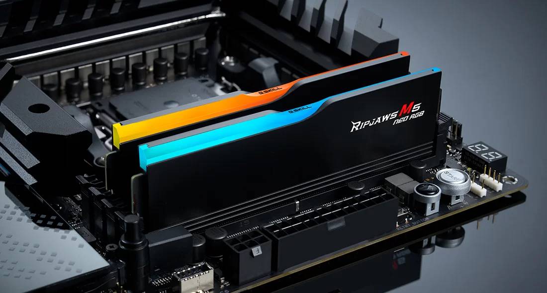 Ripjaws M5 Neo RGB - DDR5 - Kit - 32 GB: 2 x 16 GB-4