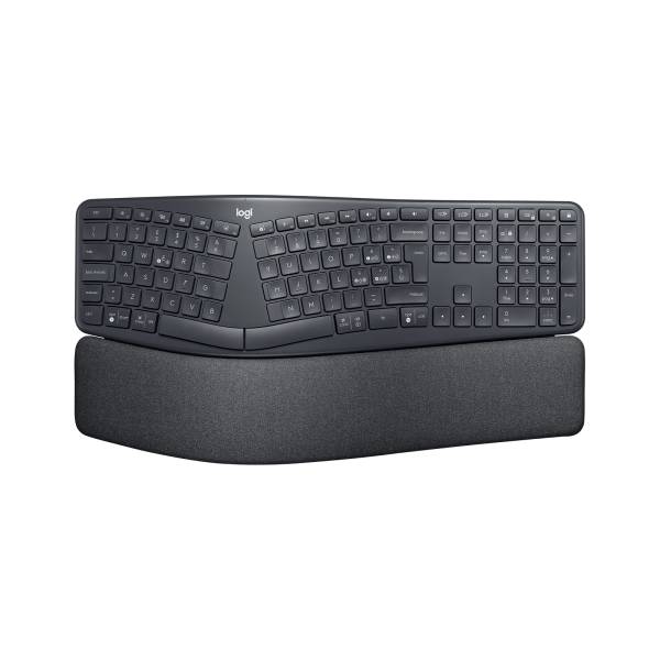 Logitech ERGO K860 Split Keyboard for Business Tastatur kabellos Bluetooth LE QWERTY Italienisch Graphite-3