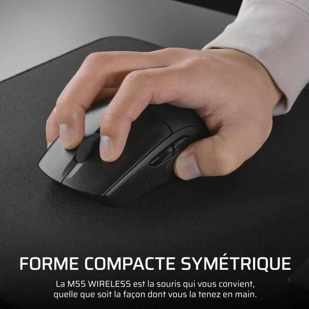 Drahtlose Bluetooth Maus Corsair M55 Schwarz-2