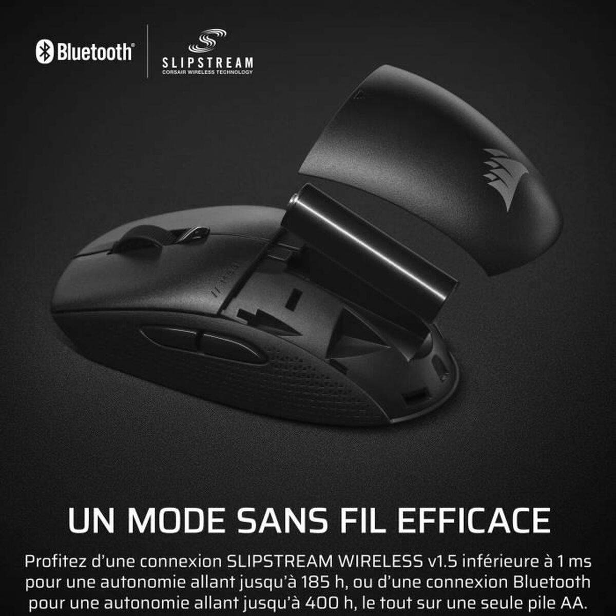 Drahtlose Bluetooth Maus Corsair M55 Schwarz-4