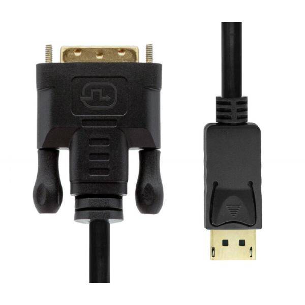 ProXtend Adapterkabel - DisplayPort (M) eingerastet zu DVI-D (M)