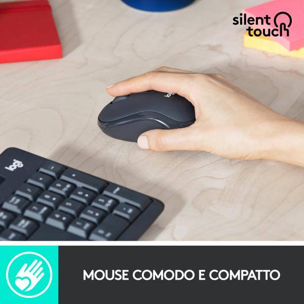 Logitech MK295 Silent - Tastatur-und-Maus-Set - TL: Italienisch, QWERTY-3