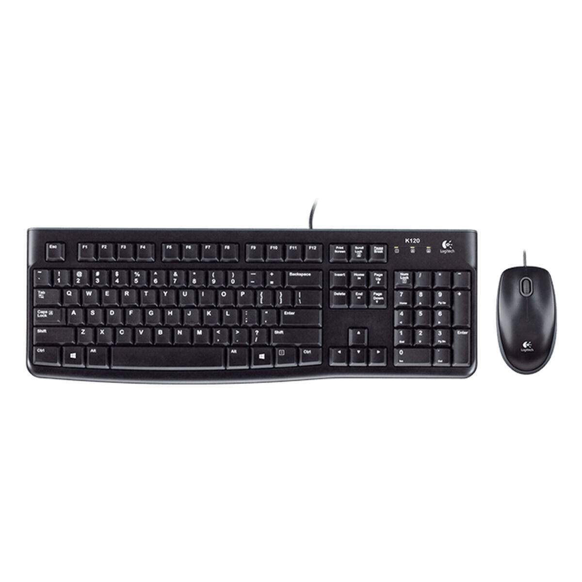 Logitech Desktop MK120 - Tastatur-und-Maus-Set - TL: Italienisch, QWERTY-3