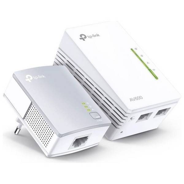 TP-LINK Powerline AV600 - Extender Starter Kit - Powerline Adapterkit - HomePlug AV (HPAV)