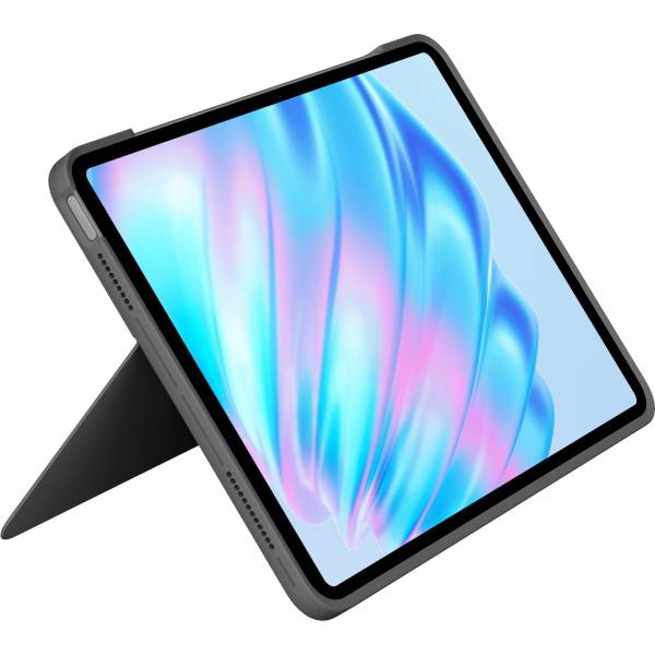 Logitech Combo Touch - Tastatur und Foliohülle - mit Trackpad - hintergrundbeleuchtet - TL: Nordisch, QWERTY-1