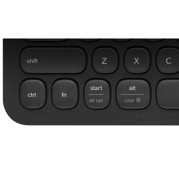 Logitech Multi-Device K480 Tastatur Bluetooth Deutsch weiß-3