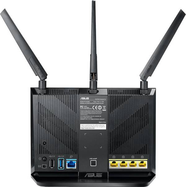 ASUS RT-AC2900 - Wireless Router 4-Port-Switch