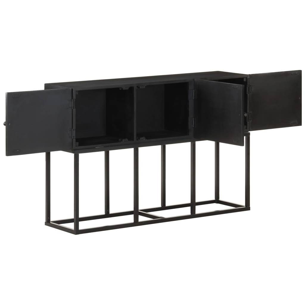 Sideboard 115x30x76 cm Mango Massivholz-4