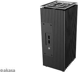 Turing TN Ultrakleiner Formfaktor USFF Schwarz A-NUC68-M1B - Gehäuse - 2,5"