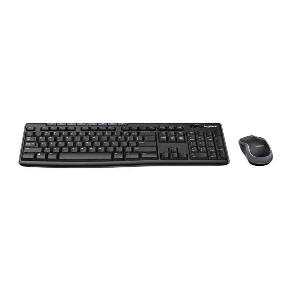 Logitech MK270 Wireless Desktop Combo für Schulen, mit Silikonhülle, USB, DE-1