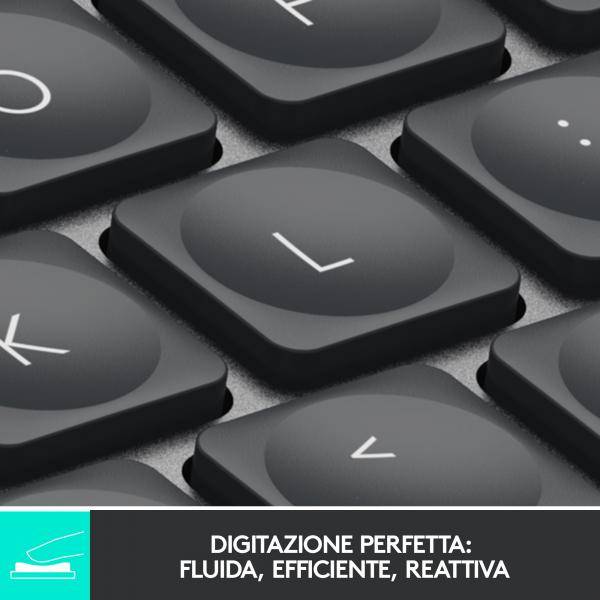 Logitech MX Keys Mini - Tastatur - hinterleuchtet - TL: Italienisch, QWERTY-1
