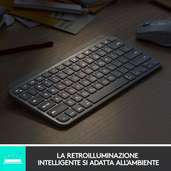 Logitech MX Keys Mini - Tastatur - hinterleuchtet - TL: Italienisch, QWERTY-3