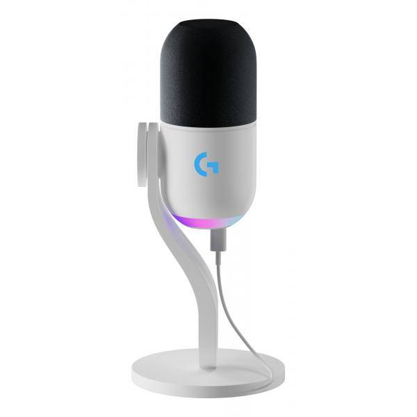 Logitech YetiGX DynamRGB G Mic LIGHTSYNC OFF WHIT - Audio-0
