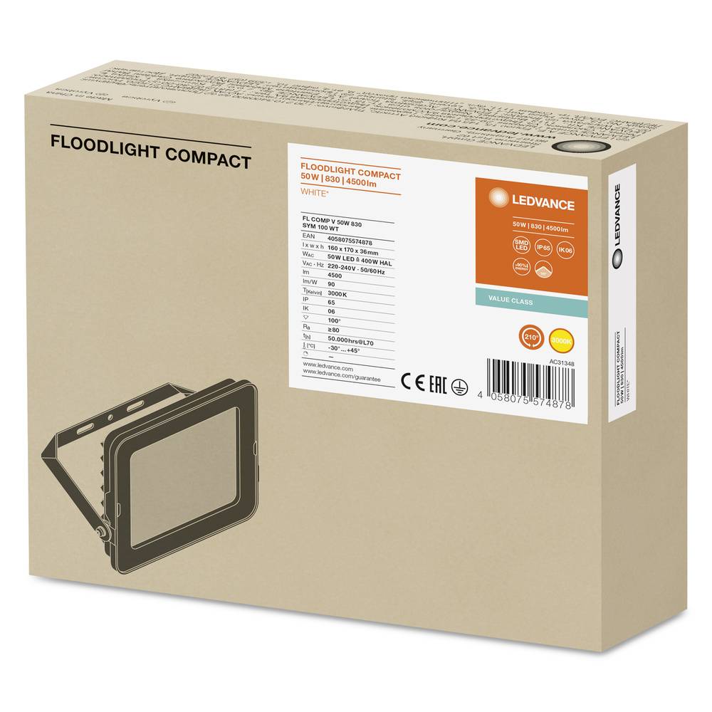 Ledvance LED-Fluter FLCOMPV50W830SYM100W-4