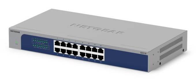 Netgear GS516 - V3 - Switch - unmanaged - 16-2