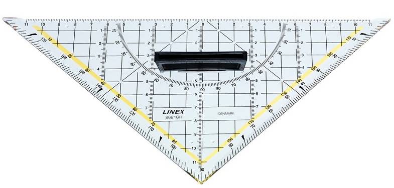 SIMPLEX - 2621GH Geometrie-Dreieck Hypotenusenlänge 225 mm-1