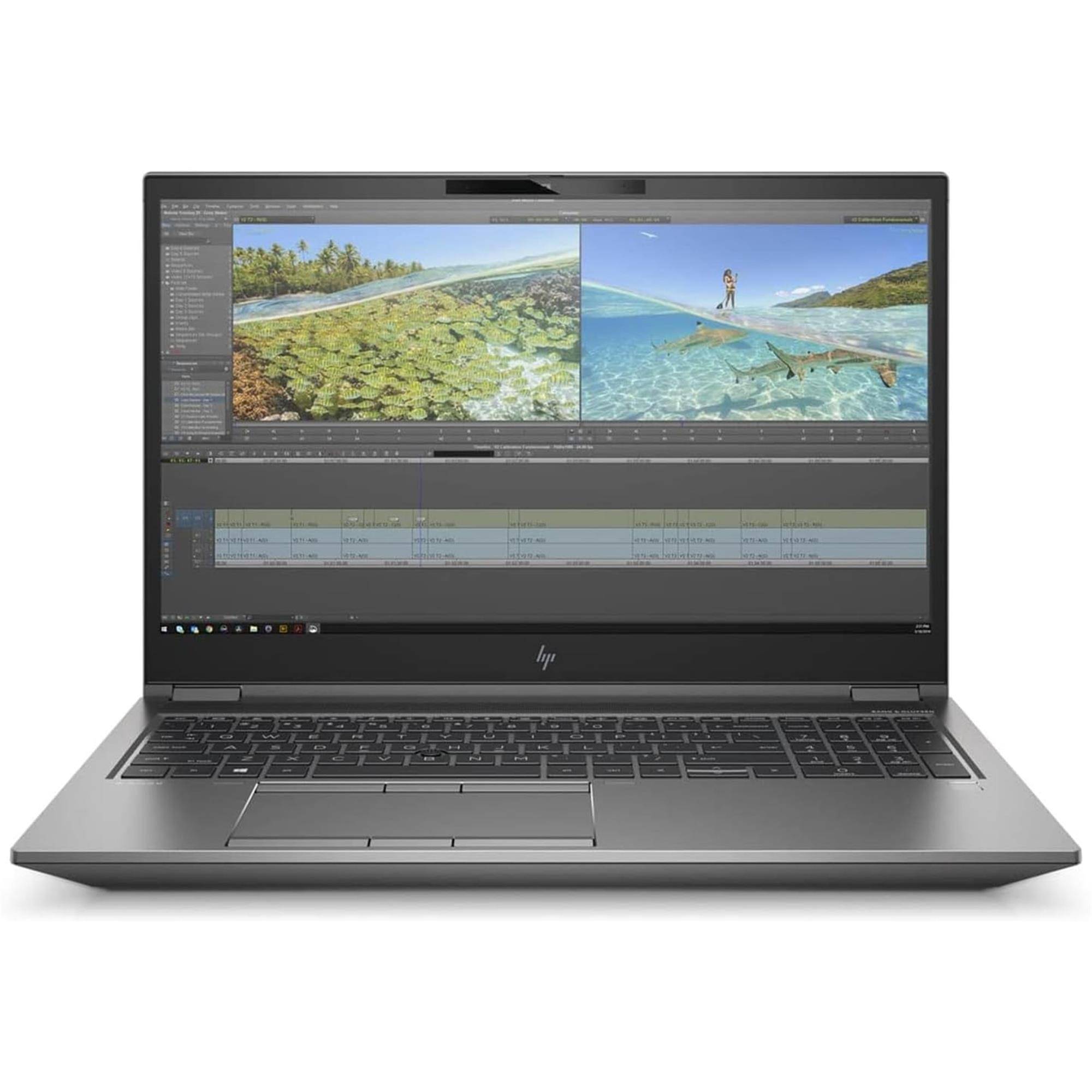 HP ZBook Fury 15 G8 i7-11850H 15.6" FHD Webcam FP Win 11 Pro DE 64 GB 2 TB SSD-4