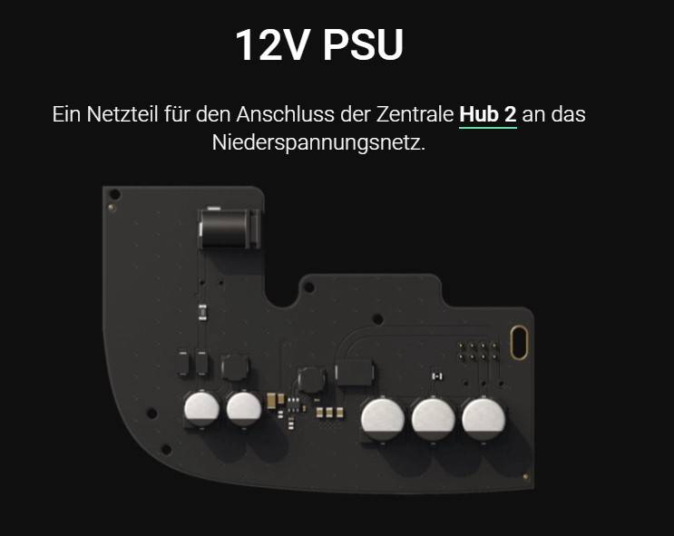 Ajax Stromversorgungsplatine 12-24V PSU for Hub 2 / Hub 2 Plus / ReX 2 Home & Living Smart Sonstige-2