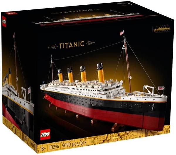 LEGO ICONS Titanic Home & Living Spielwaren Kreativ- & Lernspielzeug