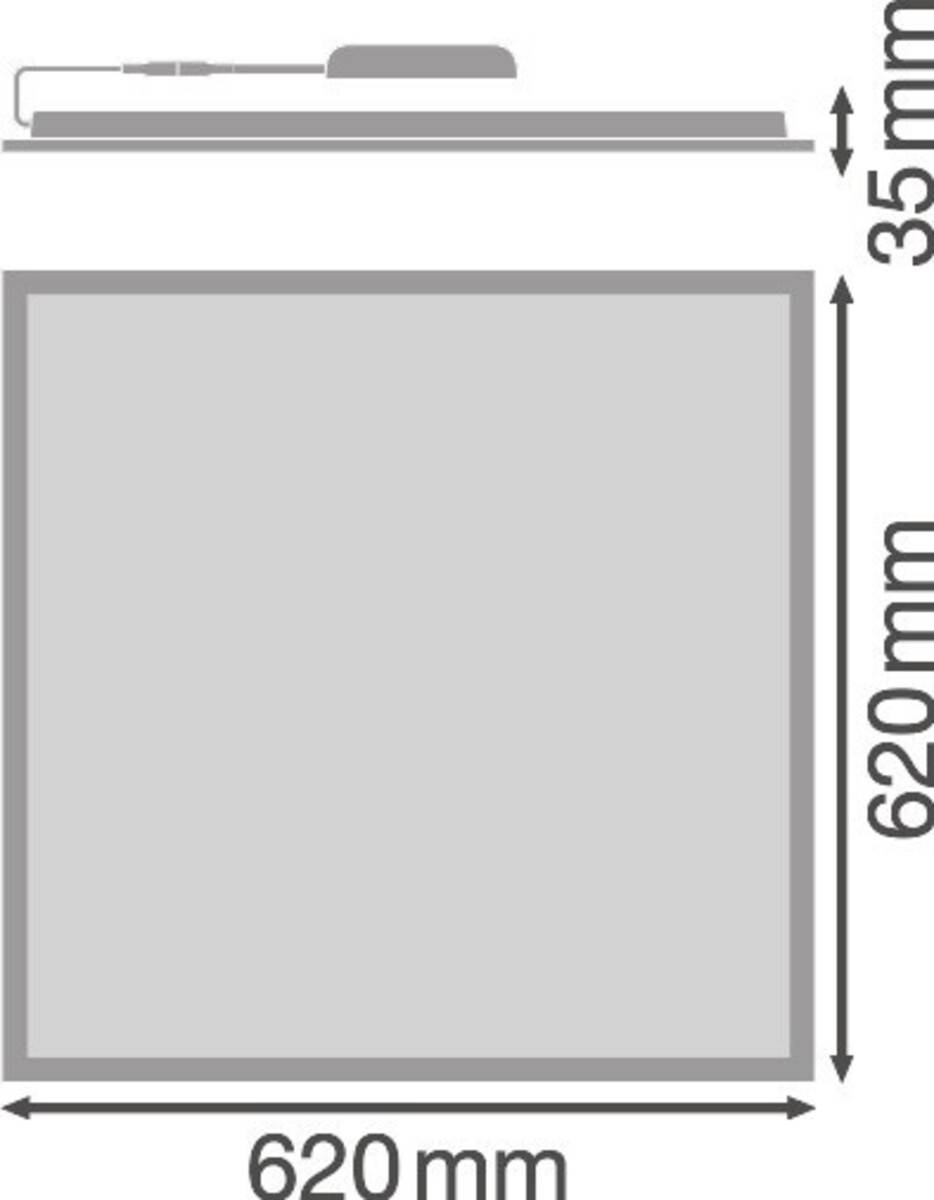 Ledvance LED-Panel M625 840, DALI PLCOMP625V33840U19D.-2
