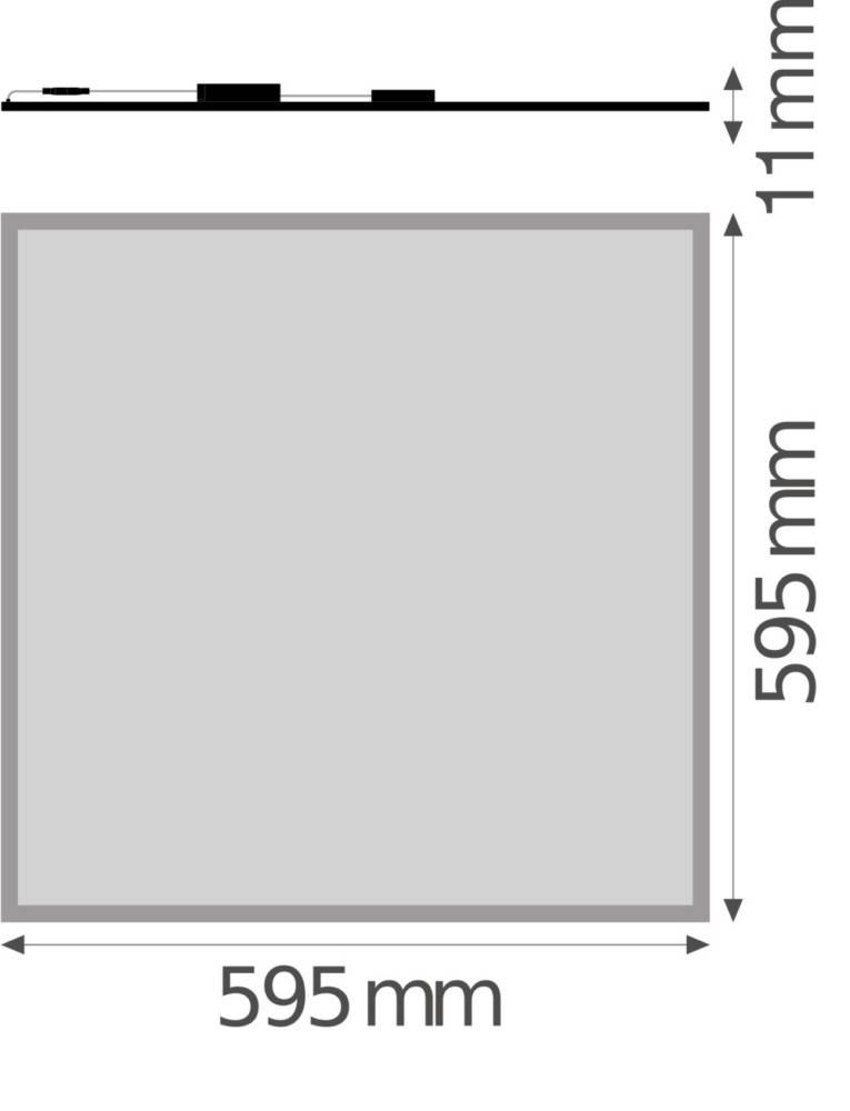 Ledvance LED-Panel M600 HCL TW, ZigBee BIOLUXPL600S40WTWZB 190 mA, 50000 h, 40 W, 110 lm/W-2