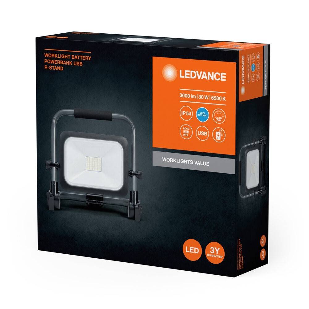 Ledvance Akku-LED-Arbeitsleuchte LED W-2