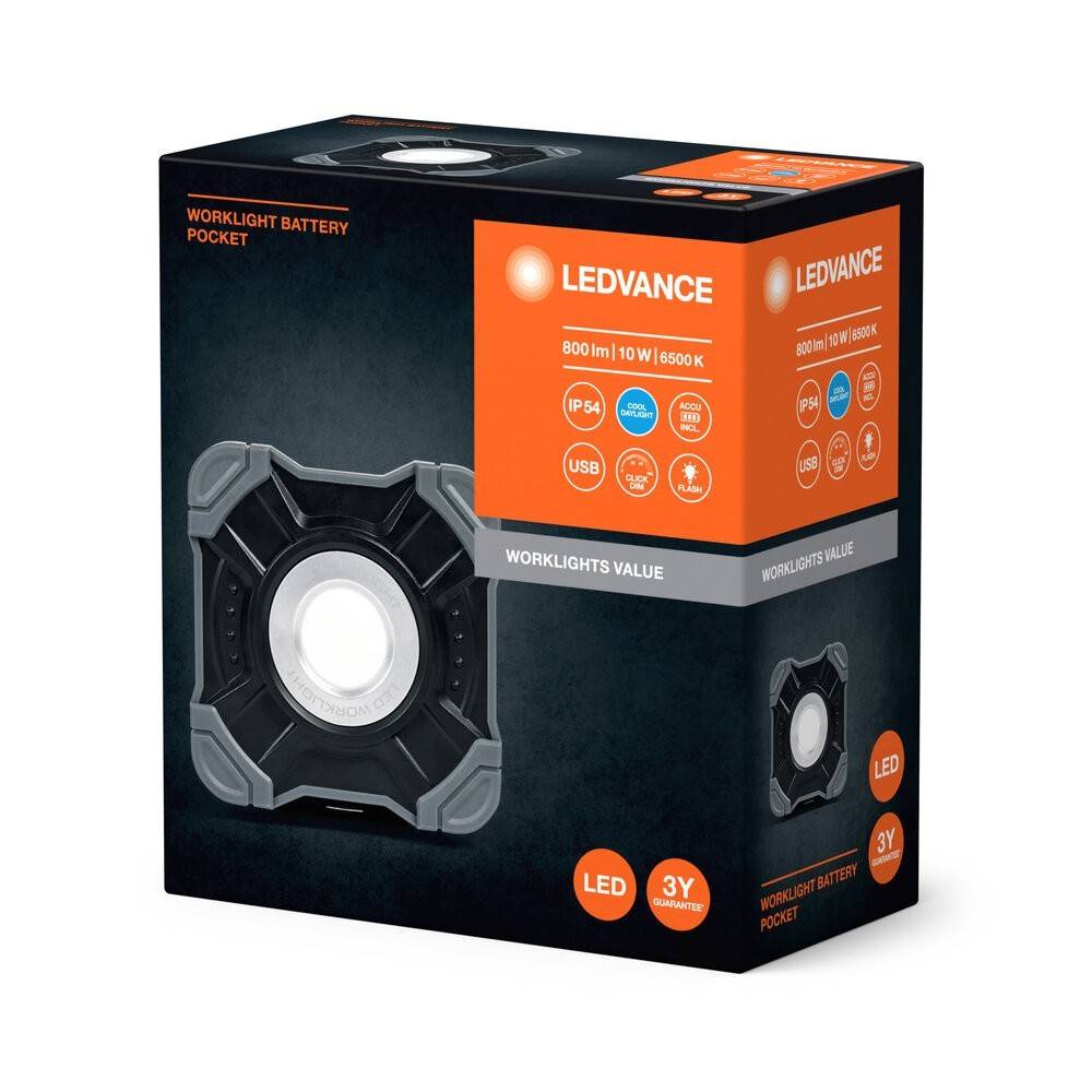 Ledvance Akku-LED-Arbeitsleuchte LED W-2