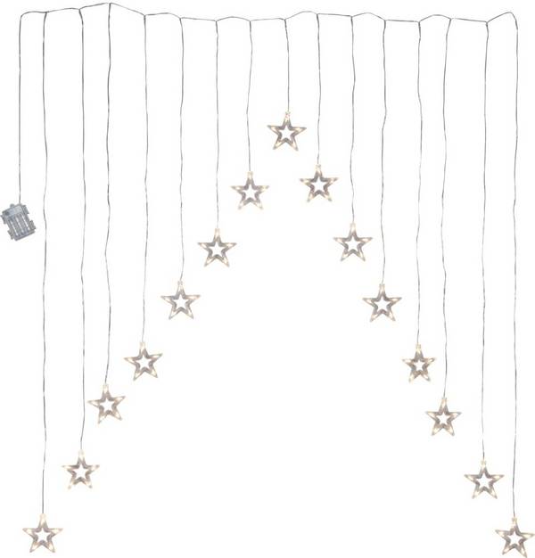 8 Stk. Star Trading LED-Lichtervorhang 729-42