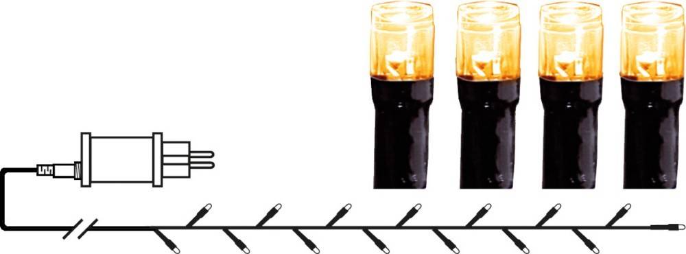 Star Trading LED-Lichterkette 40 LEDs 594-17-1-0