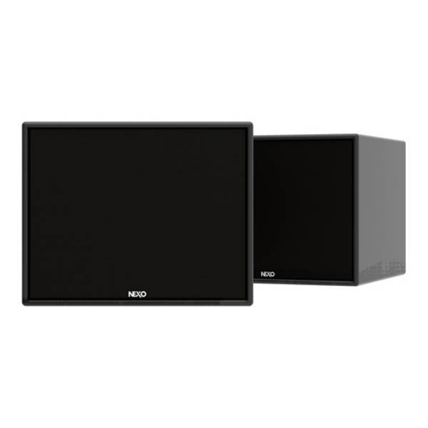NEXO eLS600 - Subwoofer für Festinstallation (Langhub 15"-Tieftöner) - schwarz