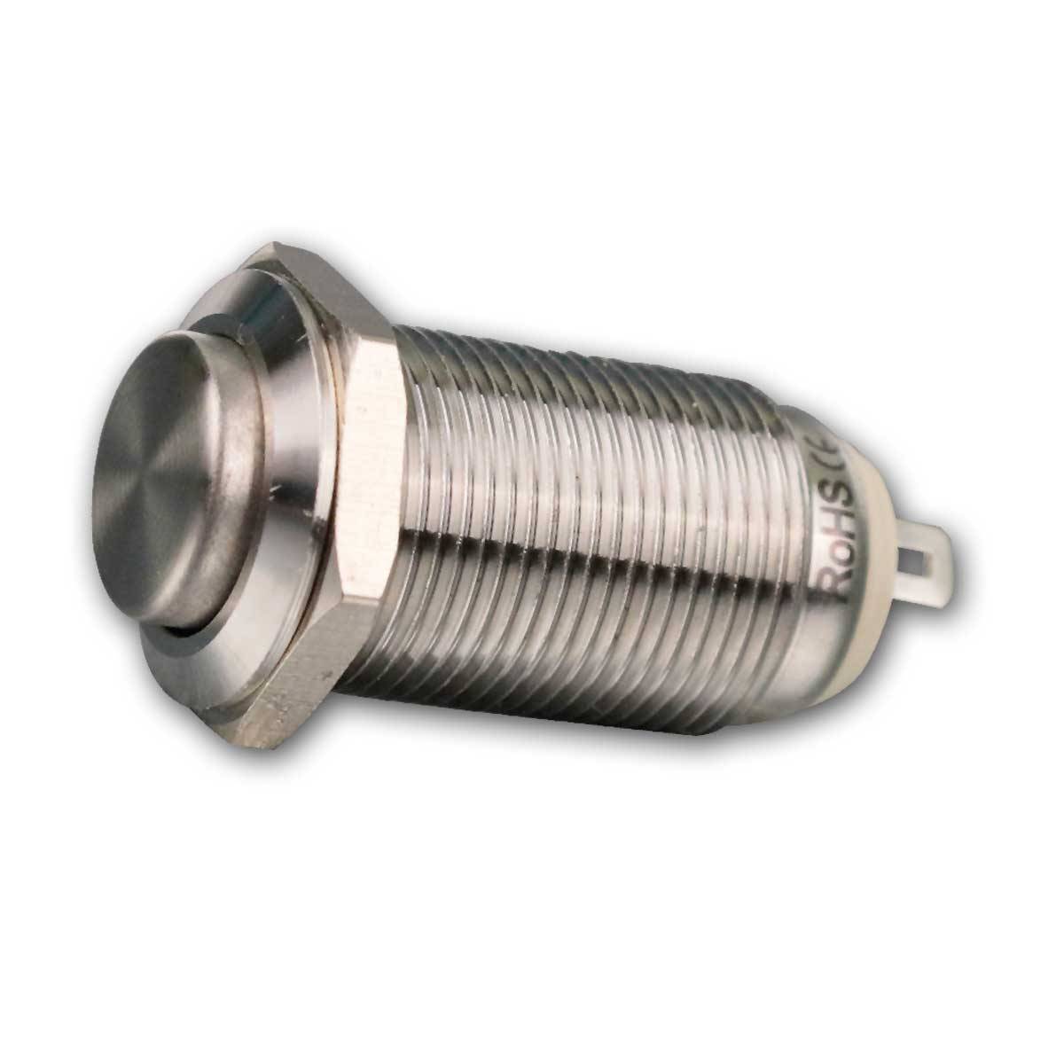 BLANKO - Metallschalter 1-polig 36V/2A Ø12mm IP67 Edelstahl