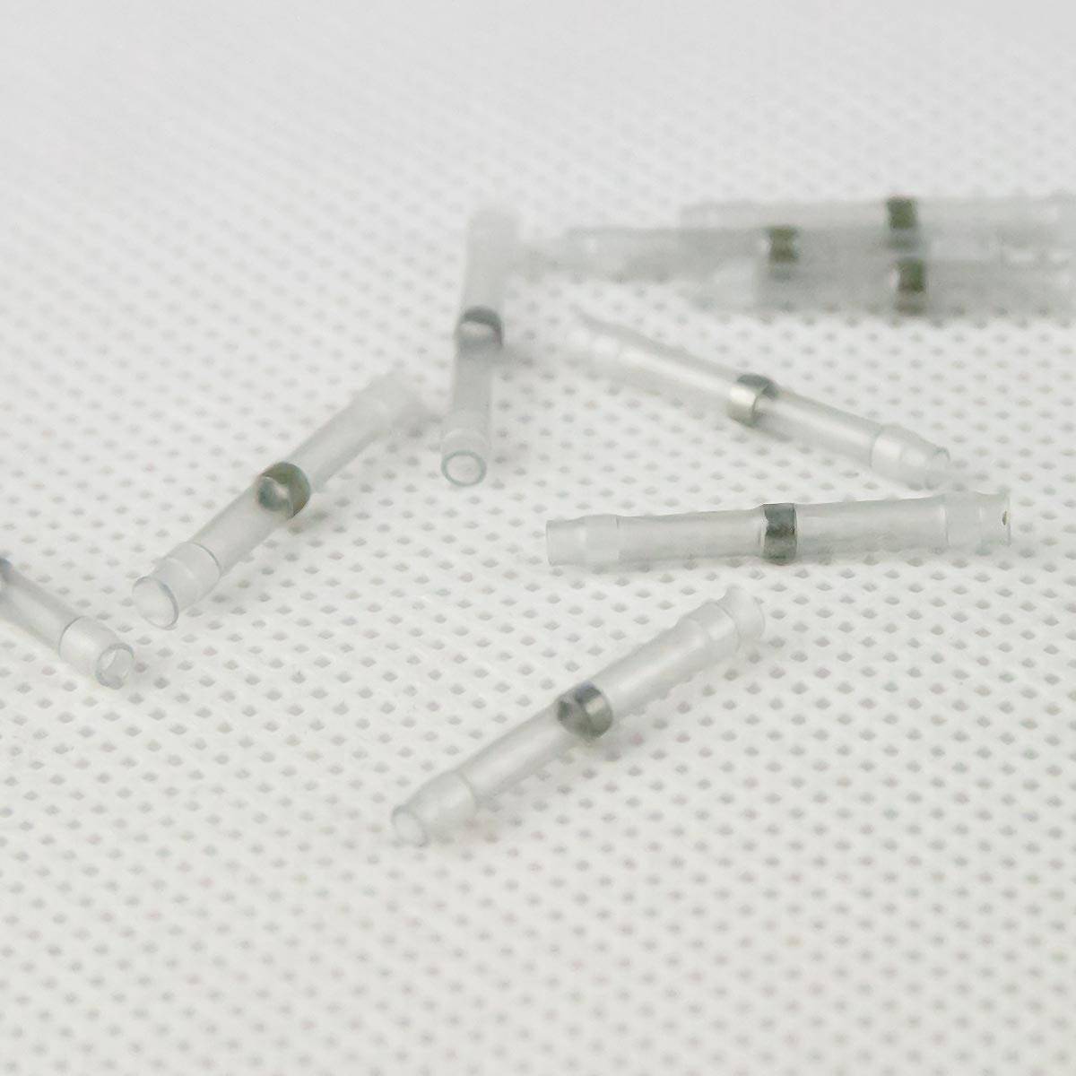 McPower - Lötverbinder 100er Pack, Ø1,7mm, 0,25-0,34mm² weiß-2