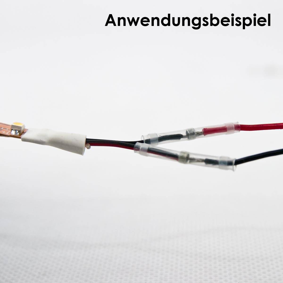 McPower - Lötverbinder 100er Pack, Ø1,7mm, 0,25-0,34mm² weiß-3