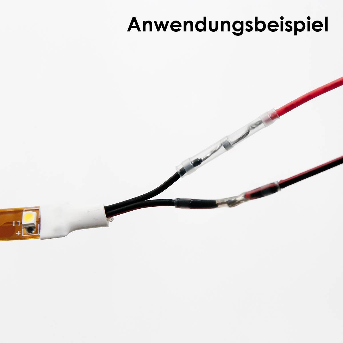 McPower - Lötverbinder 100er Pack, Ø1,7mm, 0,25-0,34mm² weiß-4