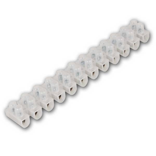 McPower - Lüsterklemme 2 Leisten, à 12 Klemmen, 4,5mm², 5A