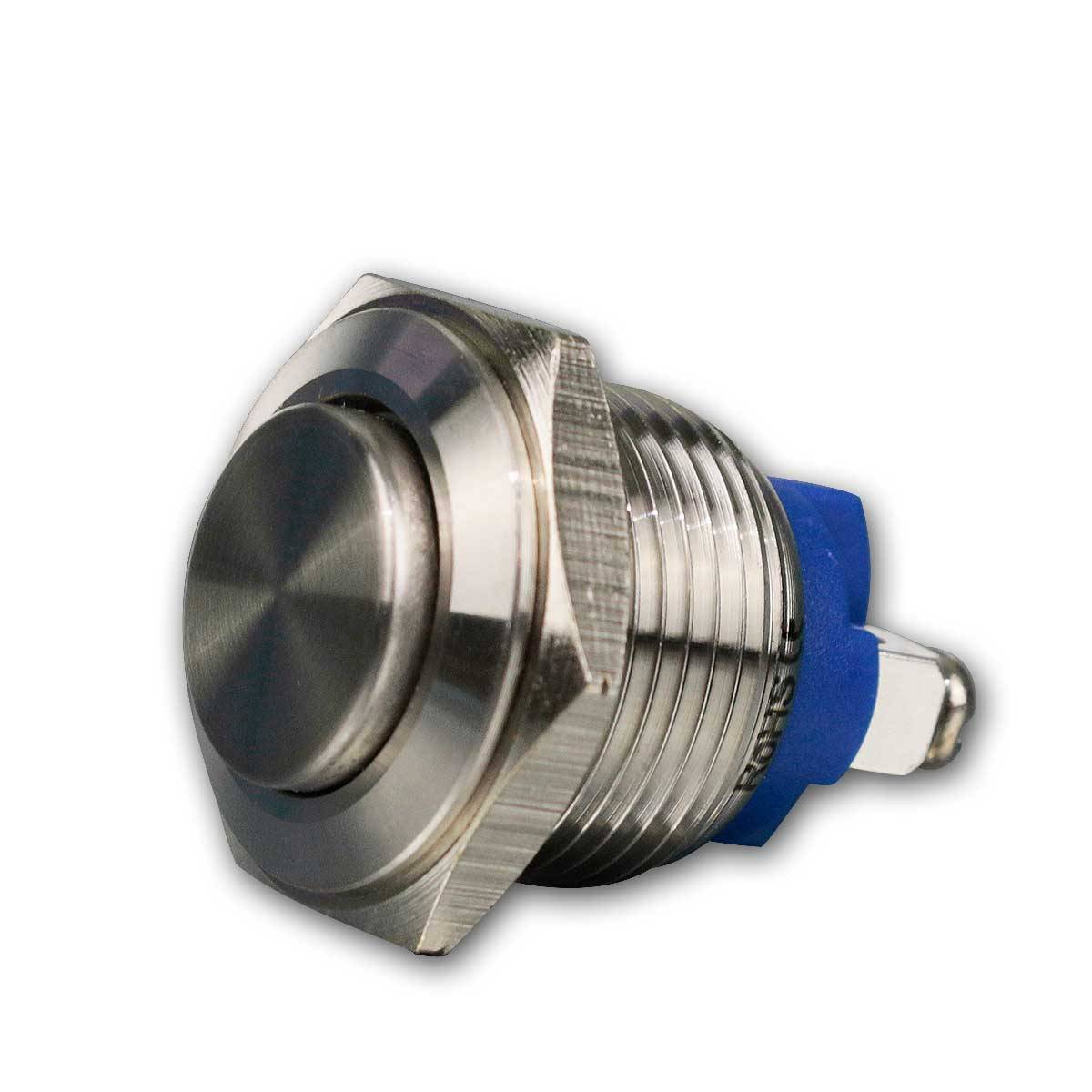 Sintron - Metalltaster 16mm, Schliesser, Edelstahl, IP67