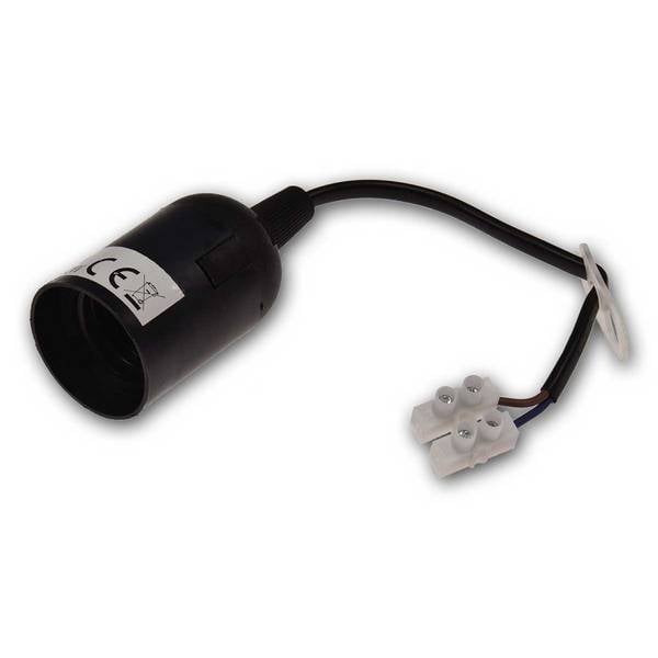 ChiliTec - E27 Baustellen-Fassung, 15cm Kabel mit Aufhänger s