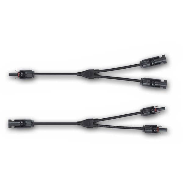 world-trading-net - MC4 2-fach Verteilerkabel 3 Paar, IP67, UV-stabil