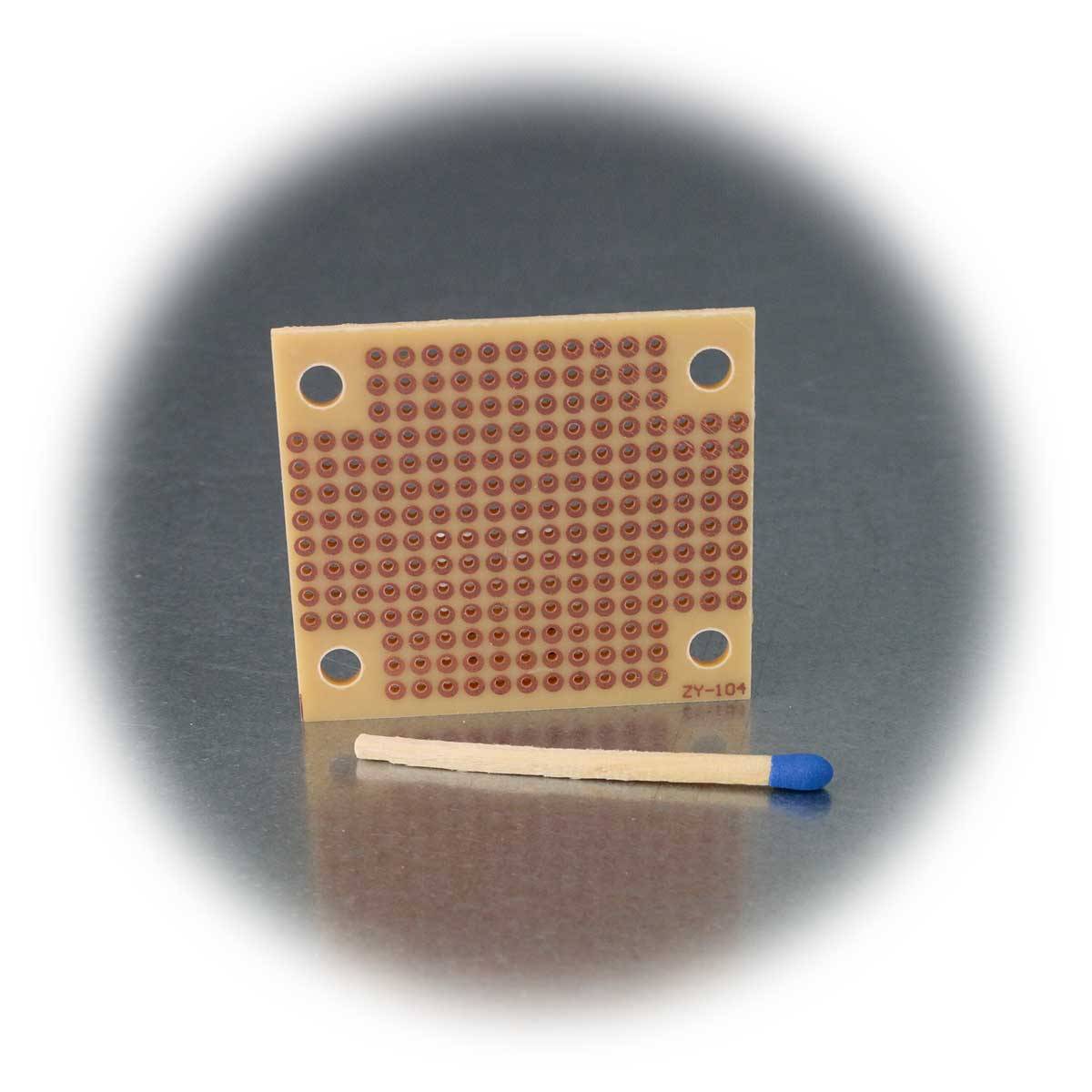 Sintron - Minilötplatine, 45x39mm, Lochraster CU, 5er Pack-1